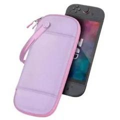 Nintendo Switch ケース パープル スリム キャリング