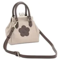 マリクワ ショルダーバッグ ベージュ/ブラウン