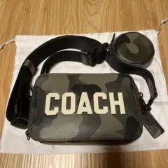 COACH カモフラージュ ショルダーバッグ