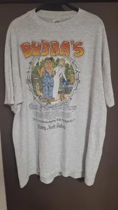 BUBBA'S グレー Tシャツ XL