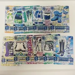 アイカツカード 初期 霧矢あおい まとめ売り 4種類