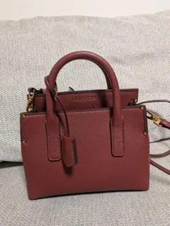 美品☆CHARLES & KEITH　ダブルトップハンドルトートバック