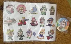 WebX2025♪ラブブ ♪ステッカーシートとバッジセット