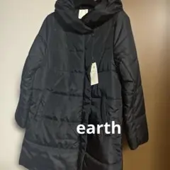 earth music&ecology 中綿コート ブラック