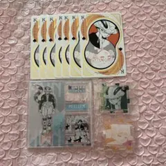 冨樫義博展 ハンターハンター つながるアクリルパズル トランプ メルエム コムギ