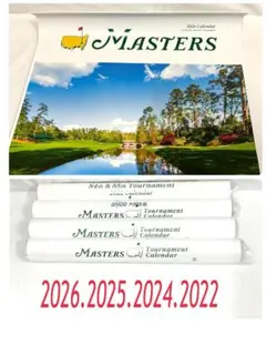2026年最新】マスターズ カレンダー 2022の人気アイテム - メルカリ