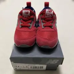 【即購入OK】 未使用品　ニューバランス赤　14.5cm