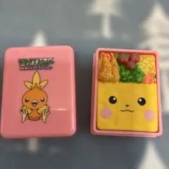 ポケットモンスター 消しゴム お弁当箱 アチャモ ピカチュウのサムネイル