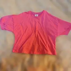 アディダス　Tシャツ　ウェア　ピンク　Lサイズ