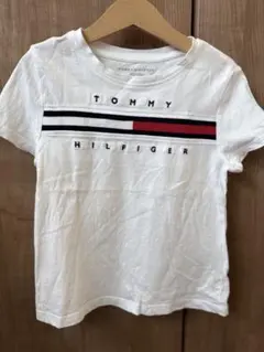 TOMMY HILFIGER ホワイト Tシャツ S/P 6-7