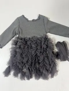 きむ様　ご専用　クリスマス　仮装　子ども服　発表会　ワンピース　☆グレー