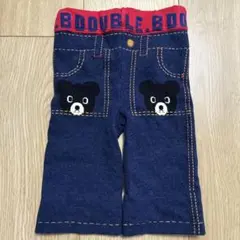 DOUBLE.B ダブルビー デニム風スパッツ 80cmのサムネイル
