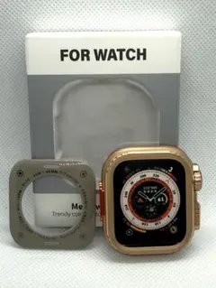 Apple Watch メタルケース 45mm ローズゴールド