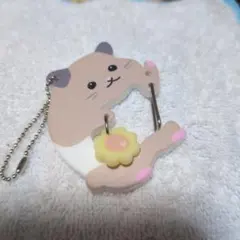 ハムスター カラビナ アクリルキーホルダー