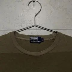 90s Polo Ralph Lauren ボーダー T シングルステッチ L