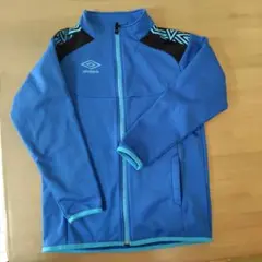 umbro 青 ジャケット フリース150
