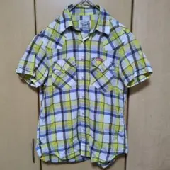 Hysteric Glamour チェック柄 半袖シャツ　古着　使用感ありのサムネイル