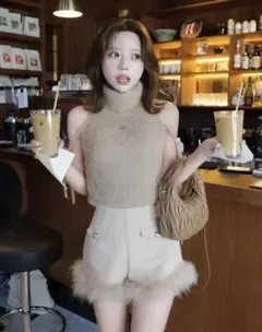 Darich ポイントボアコーデュロイショートパンツ M - メルカリ