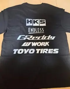 HKS ロゴ入りデザイン　Tシャツ　Lサイズ ドリフト　jdmのサムネイル