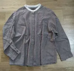 THREE FIFTY STANDARD 長袖シャツ ブラウン系