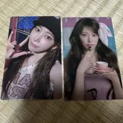 LE SSERAFIM トレカ サクラ 2点 DIFFERENT フォトカード盤