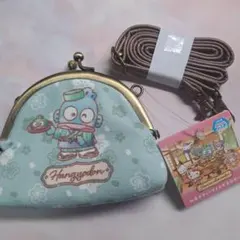 ハンギョドン がま口ポーチ ストラップ付き