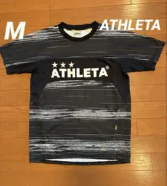 ATHLETA サッカー プラクティスシャツ 半袖 ブラック Mのサムネイル