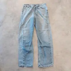 リーバイス エンジニアード ジーンズ W32 00s 青 古着 立体 17824