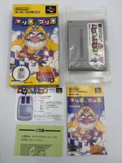 スーパーファミコン マリオとワリオ 【箱 説明書付き 】Nintendo