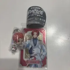いれいす　りうら　ガチャマスコット　メタリックカードセット