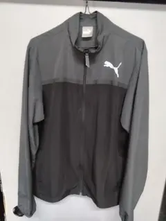 【美品】 PUMA グレー ジャージ ジャケット