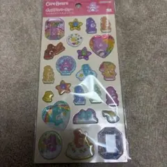 ケアベア PVCステッカー シール　ポップデコパーティー
