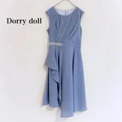 【美品】Dorry Doll ドリードール オケージョンドレス　ブルー　M