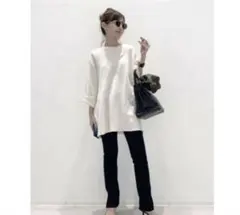 L'Appartement billy 肉厚サーマルニット アメリカ製のサムネイル