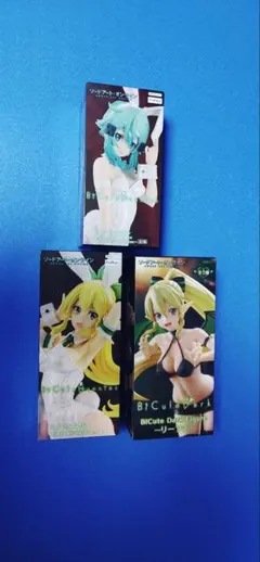 BiCute ソードアート・オンライン フィギュア 3体セット
