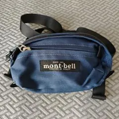 ✨最終価格✨90s 旧タグ　mont-bell ボディバッグ ネイビー sサイズ