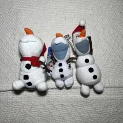 アナ雪　アナと雪の女王　ぬいぐるみマスコット　オラフ　キーホルダー　クリスマス