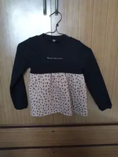 120センチ　裏綿トレーナー