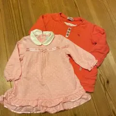 ミキハウス チュニック ワンピース、スウェット