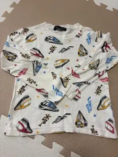 120 電車　ロンT 長袖Tシャツ