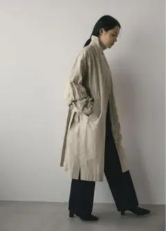 完売品]STYLEMIXER ステンカラーフェイクレザージャケット IVOY - メルカリ