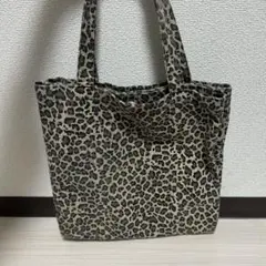 ヒョウ柄　トートバッグのサムネイル