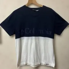 Columbia Tシャツ Mサイズ ネイビー ホワイト バイカラーのサムネイル