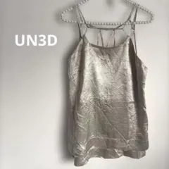 【美品】UN3D. アンスリード バックストラップ キャミソール トップス 36のサムネイル