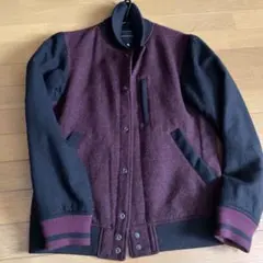 スタジャン ワインレッド/ブラック