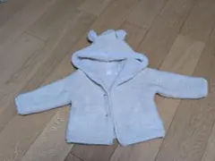 gap ベージュ フード付きアウター 6-12ヶ月