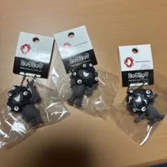 黒ミャクミャク PVCマスコット キーホルダー ボールチェーン　ABCセット