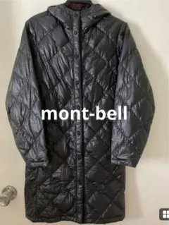 モンベル U.L.トラベル ダウンコート ガンメタル ブラック レディースS