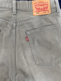Levi’s 578 バギーパンツ W30 L32 オリーブ