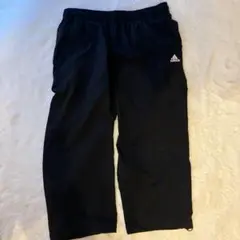 adidas 黒 ジャージ パンツ climalite M